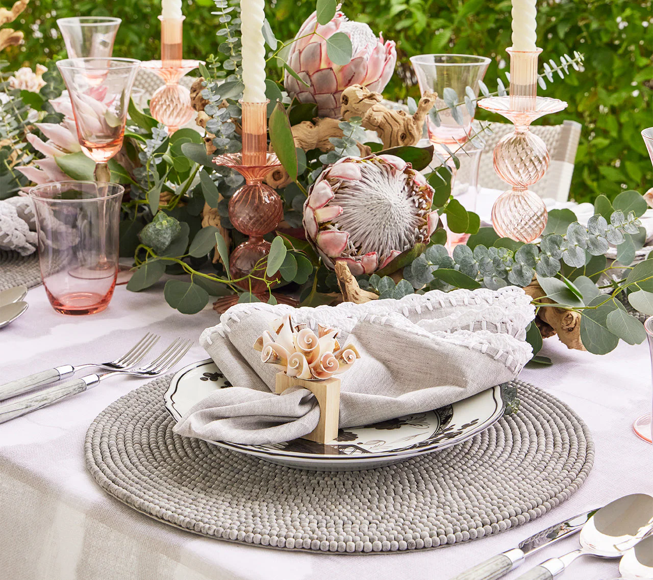Driftwood Gray Placemat - Image 2