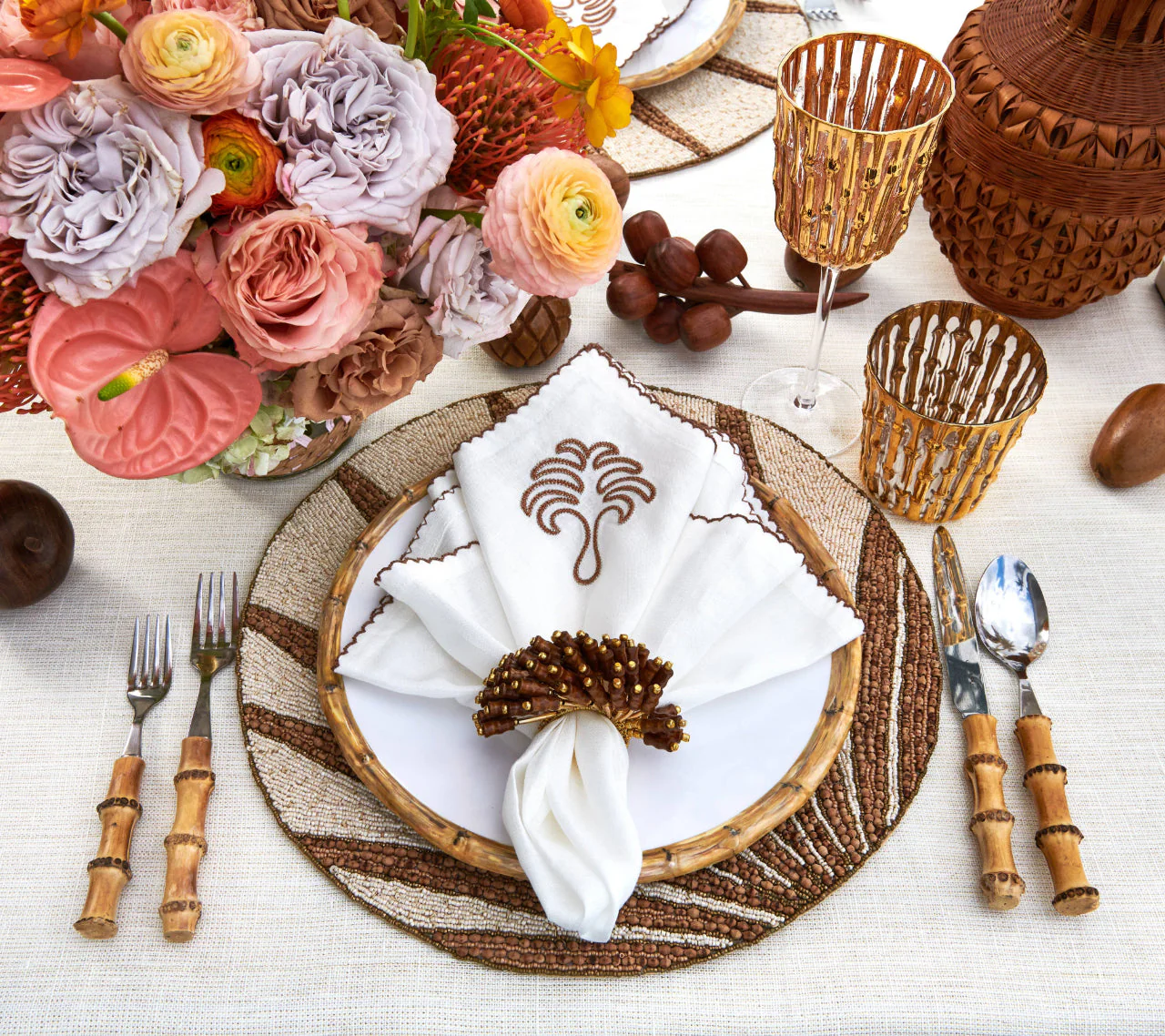 Royal Palm Napkin Ring - Image 3