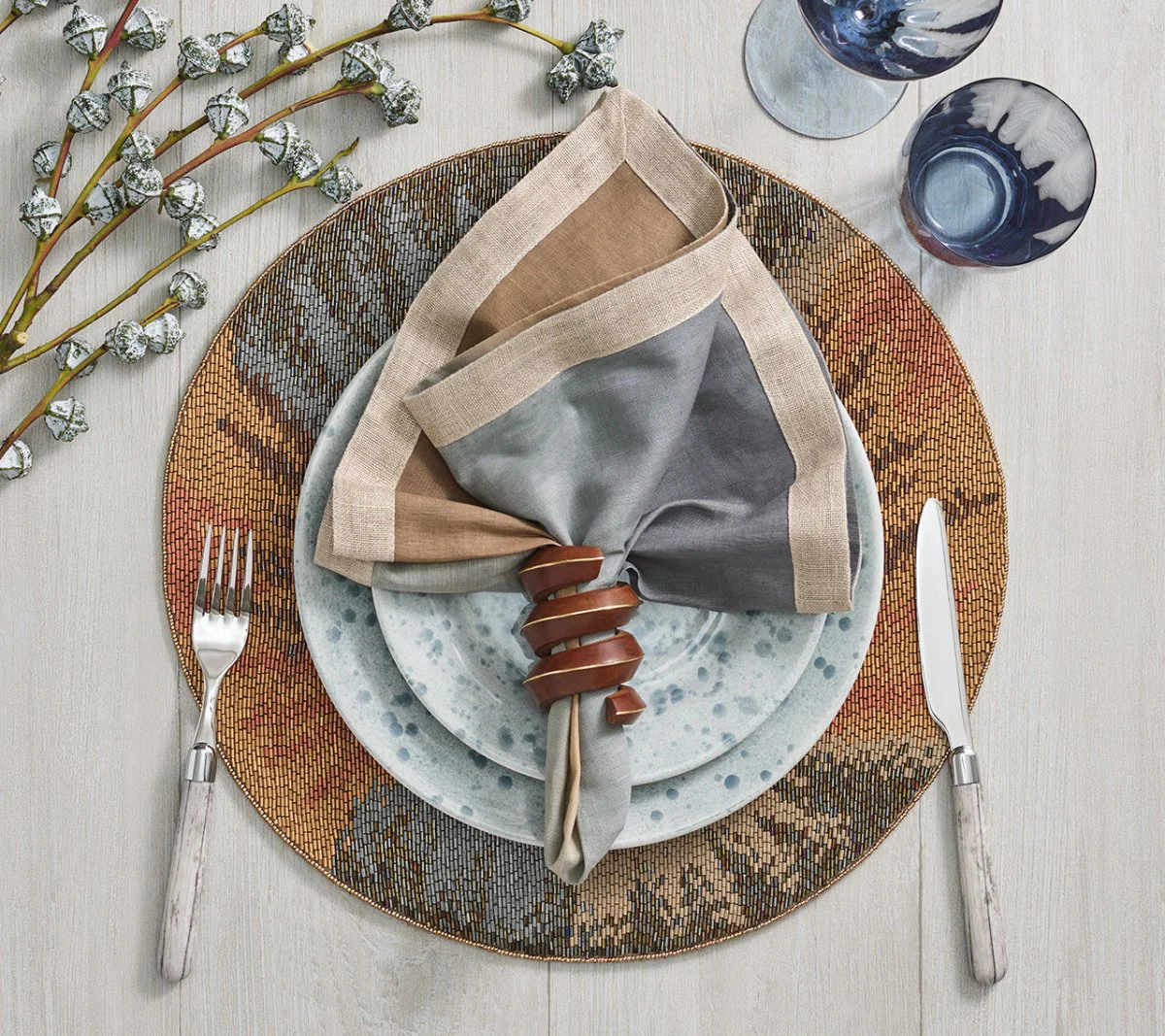 Tendril Napkin Ring - Image 2