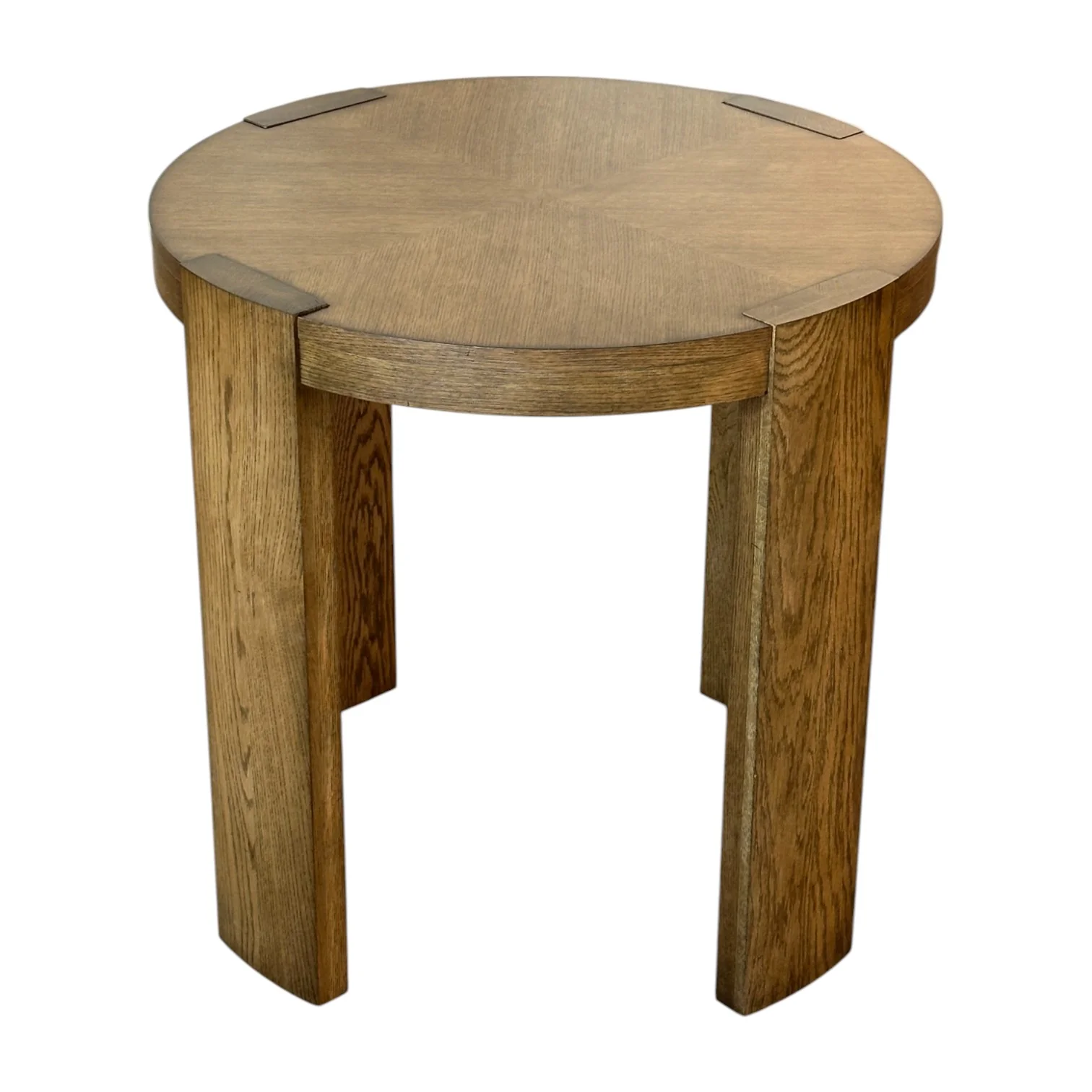 Large Chairside Table in Wheat - Image 2