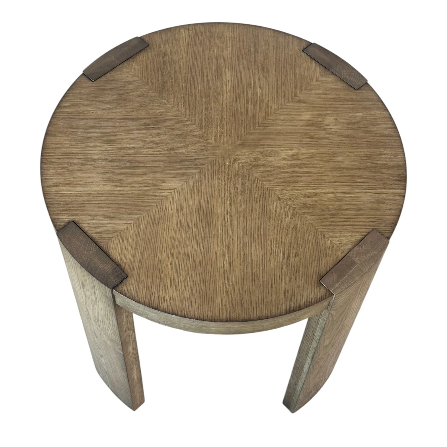Large Chairside Table in Wheat - Image 3