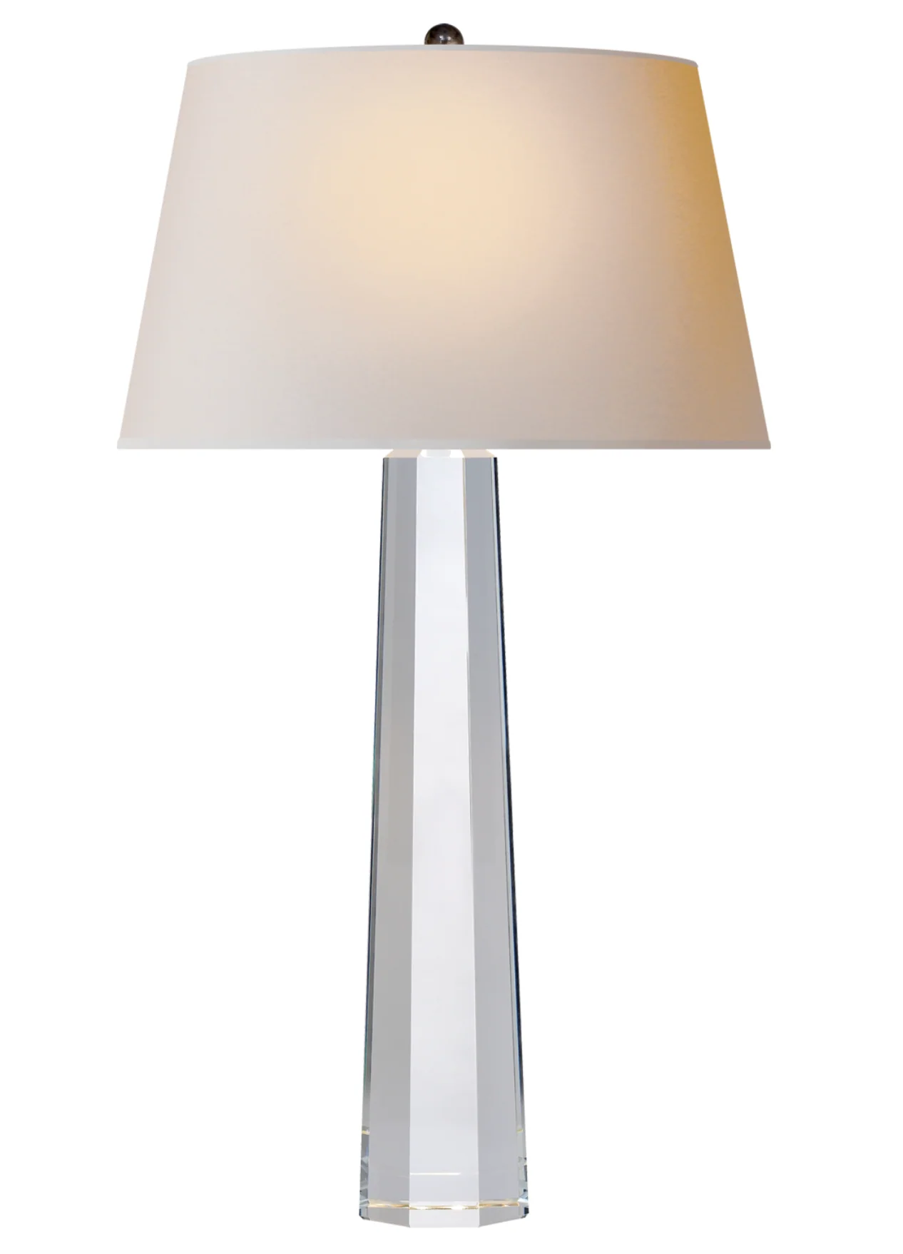 Spire Large Table Lamp, Crystal