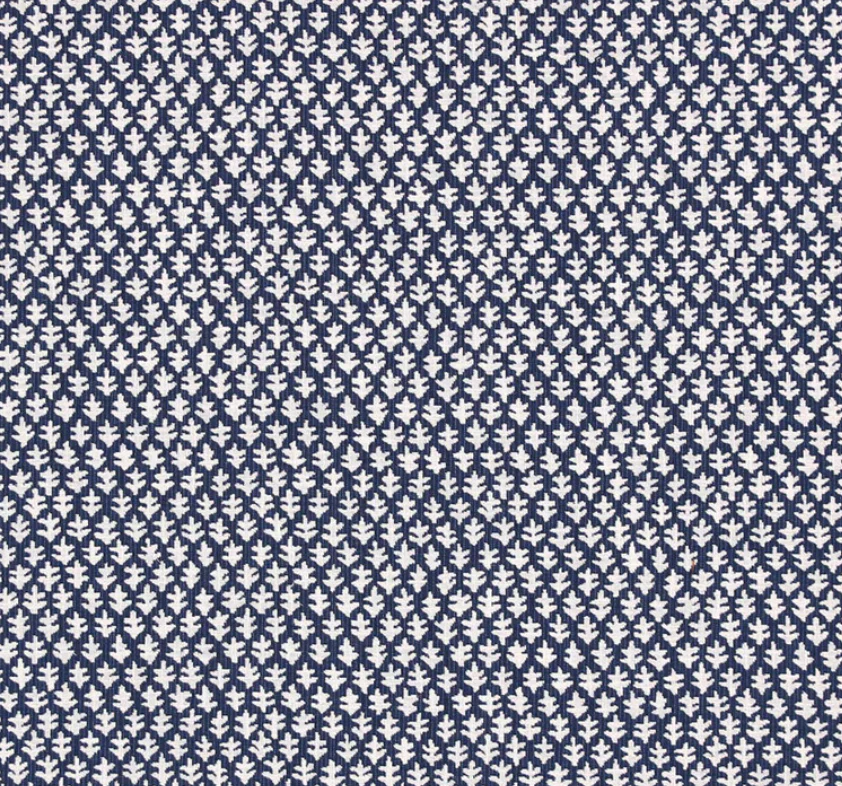 Seabrook Outdoor Ottoman in Burma Indigo - Image 2