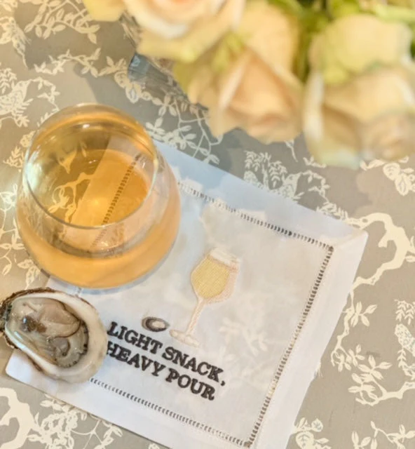 Light Snack Heavy Pour Cocktail Napkins - Image 2