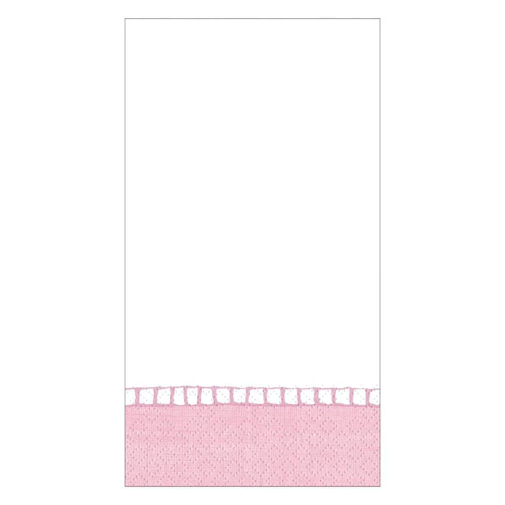 Linen Border Petal Pink Napkin Collection - Image 2
