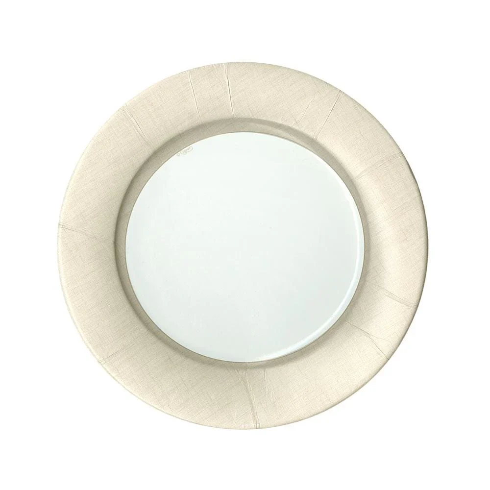 Linen Natural Paper Plate Collection - Image 2