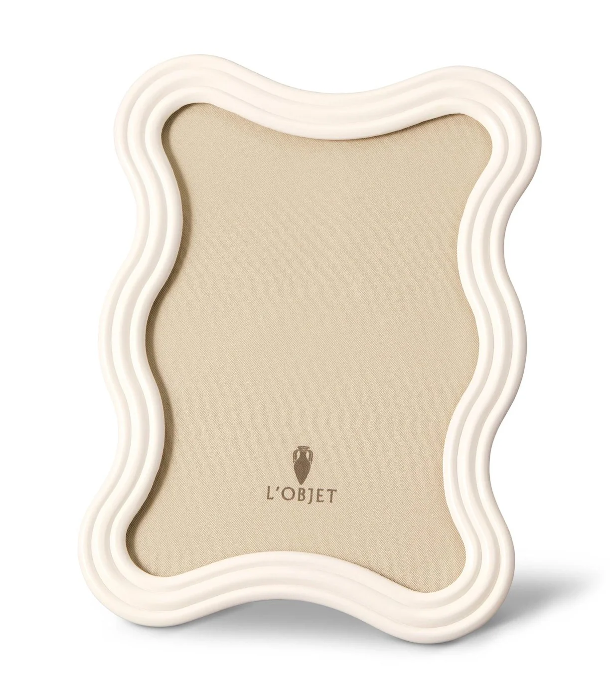 White Ripple Enamel Frame Collection - Image 2