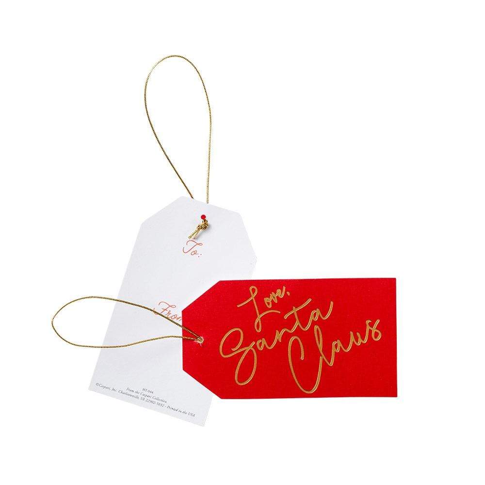 Love, Santa Claus Gift Tag Set