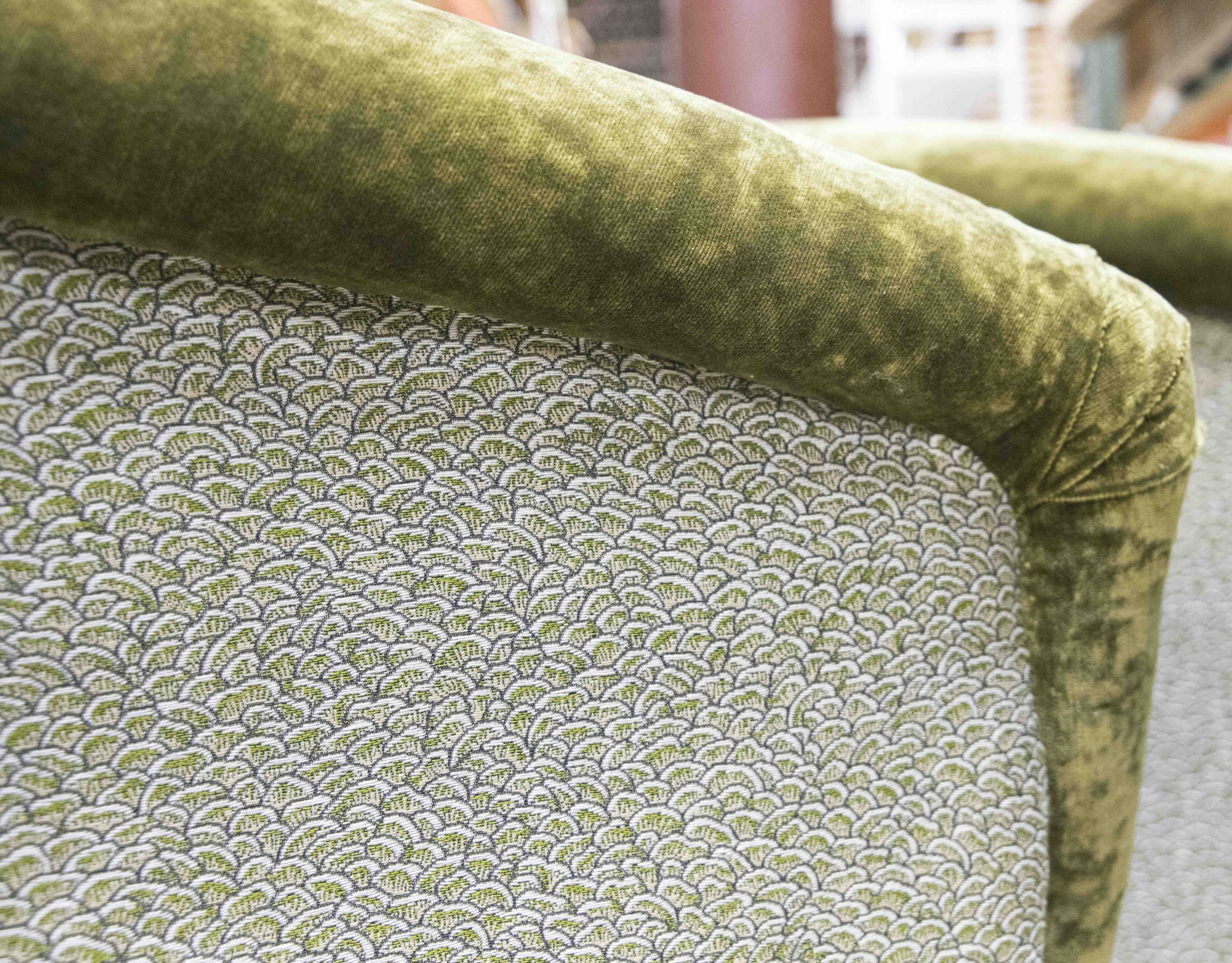 Deco Rolled Arm Chair - Image 4