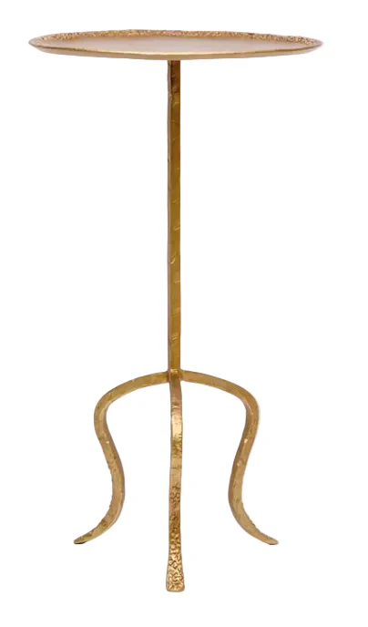 Fia Table, Aged Brass