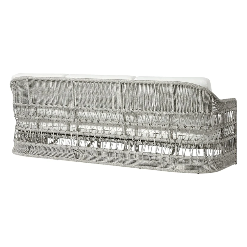 Mara Outdoor Sofa in Rough 'N Tumble Blanca - Image 2