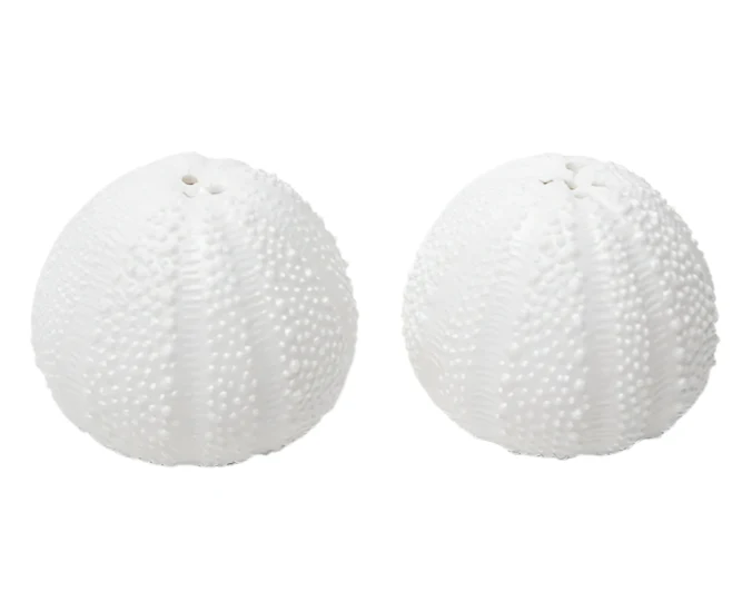 Marina White Salt and Pepper Shaker Set