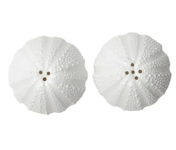Marina White Salt and Pepper Shaker Set - Image 2