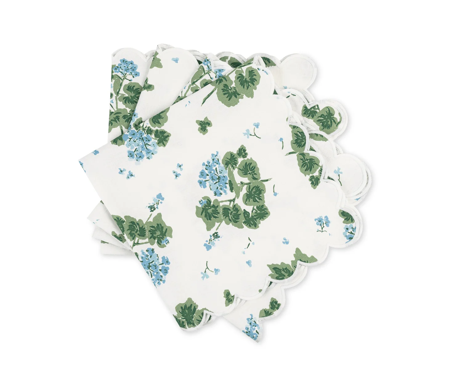 Tillett x Matouk Blue Geranium Table Linen Collection - Image 5