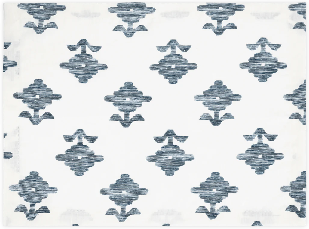 Rubia Navy Placemats, Set of 4