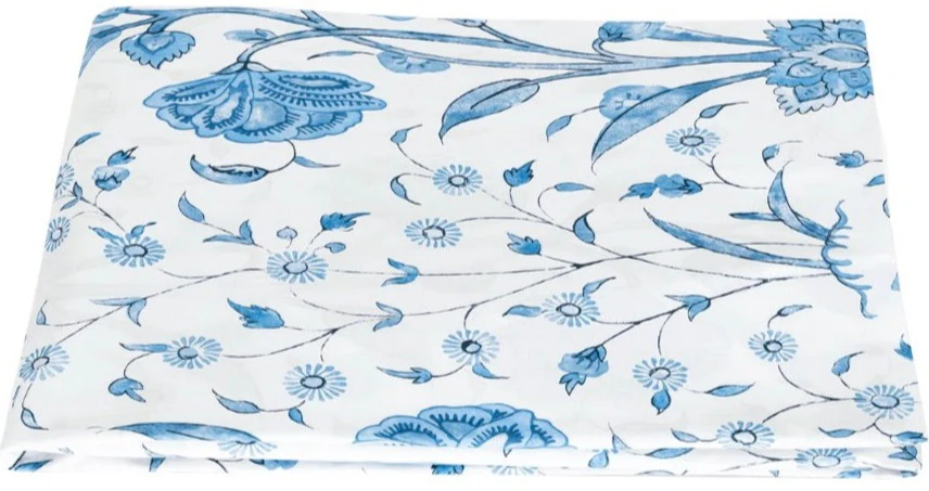 Schumacher Khilana Bedding Collection, Azure
