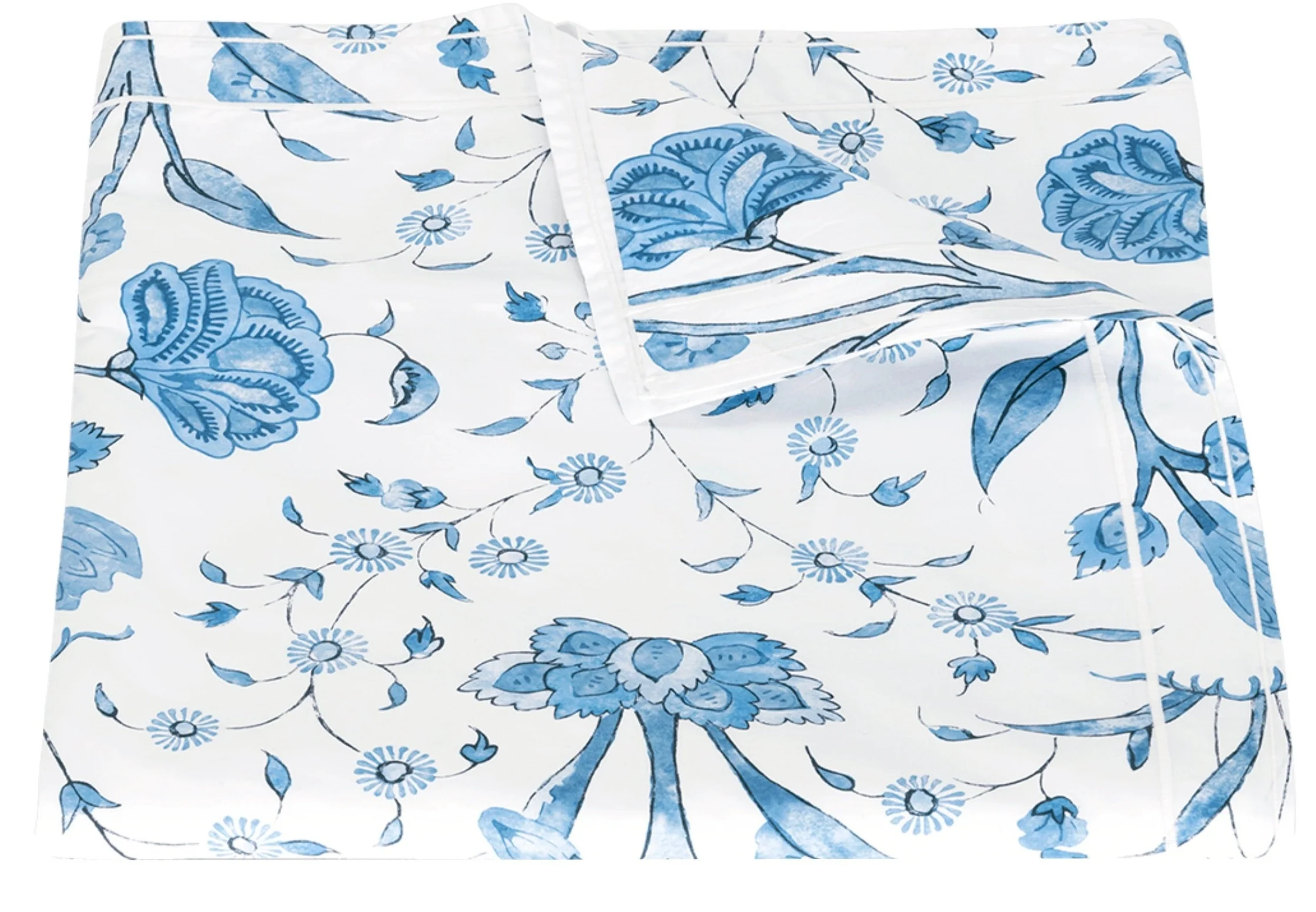 Schumacher Khilana Bedding Collection, Azure - Image 2