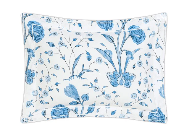 Schumacher Khilana Bedding Collection, Azure - Image 5
