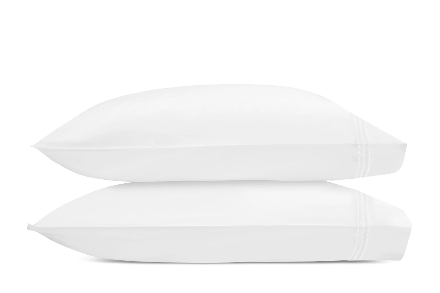 Amara Triple Pearl Bedding Collection, White - Image 3