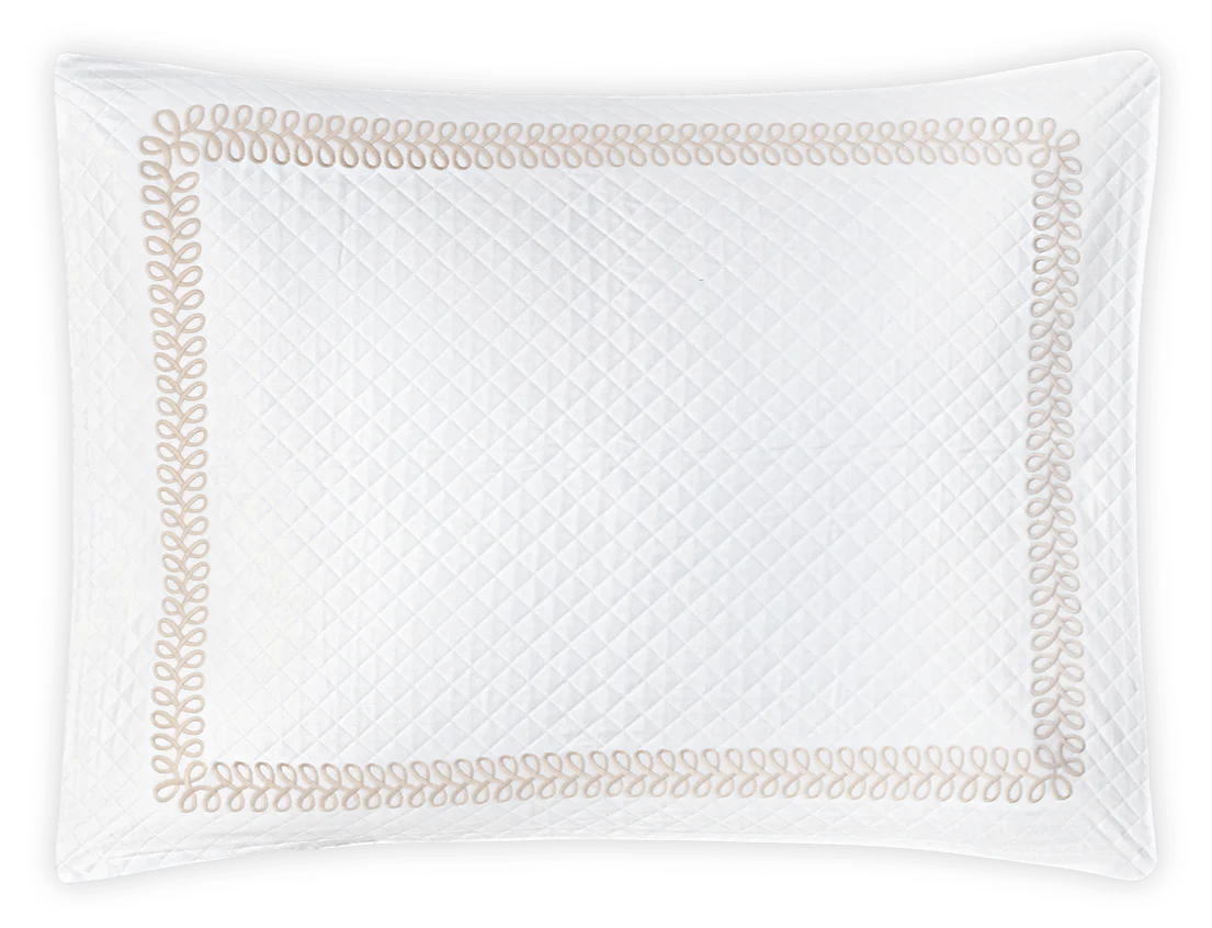 Astor Braid Matelassé Bedding Collection, Dune - Image 2
