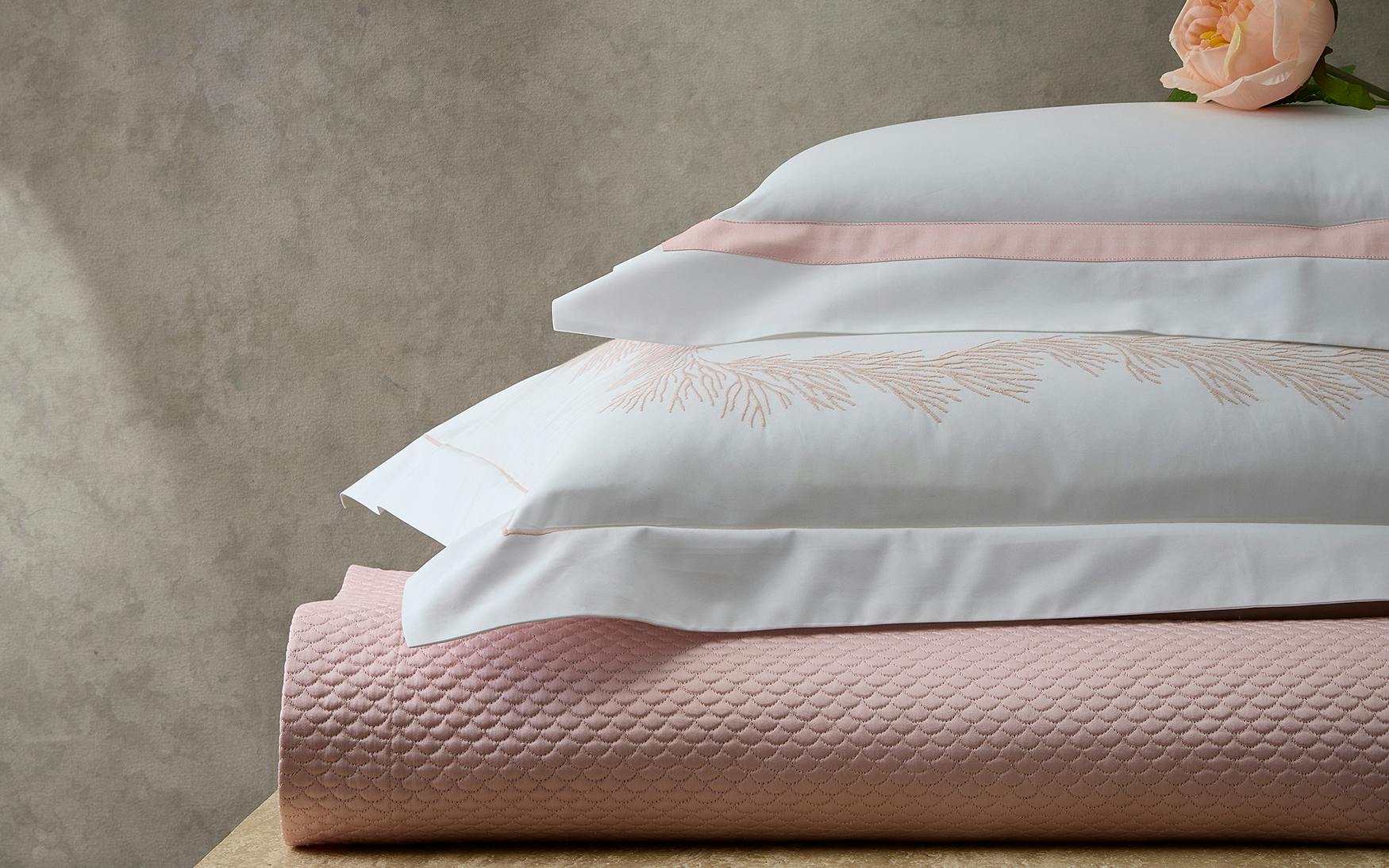 Atoll Bedding Collection, Blush - Image 6