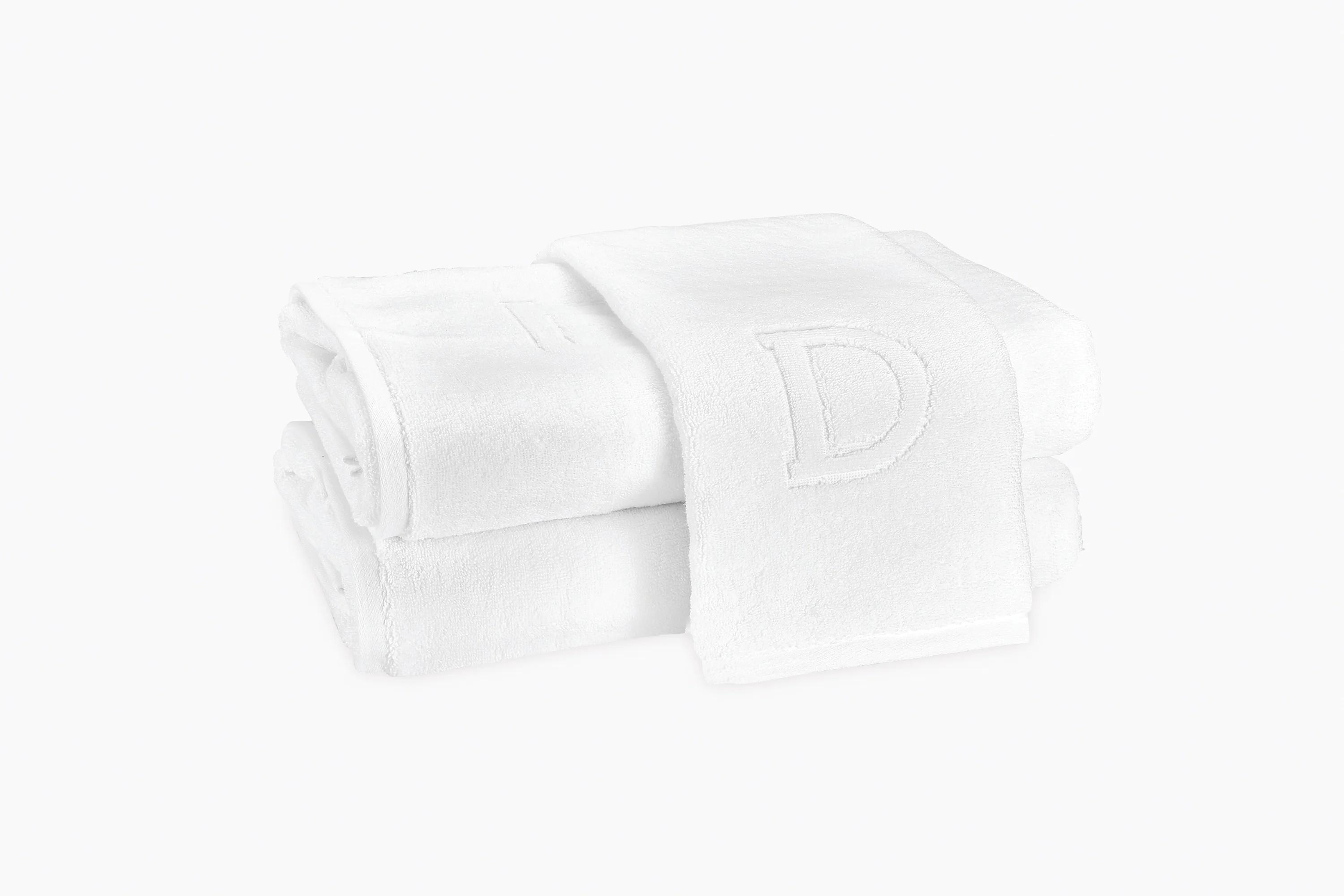 Auberge Monogram Bath Towels - Image 4