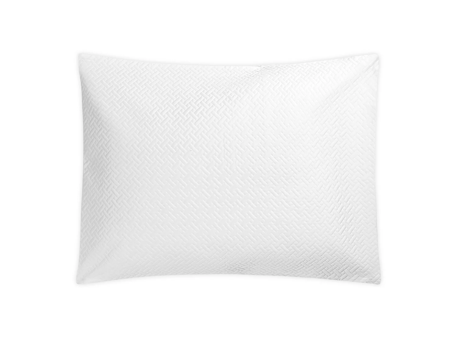 Basketweave Bedding Collection, White - Image 2