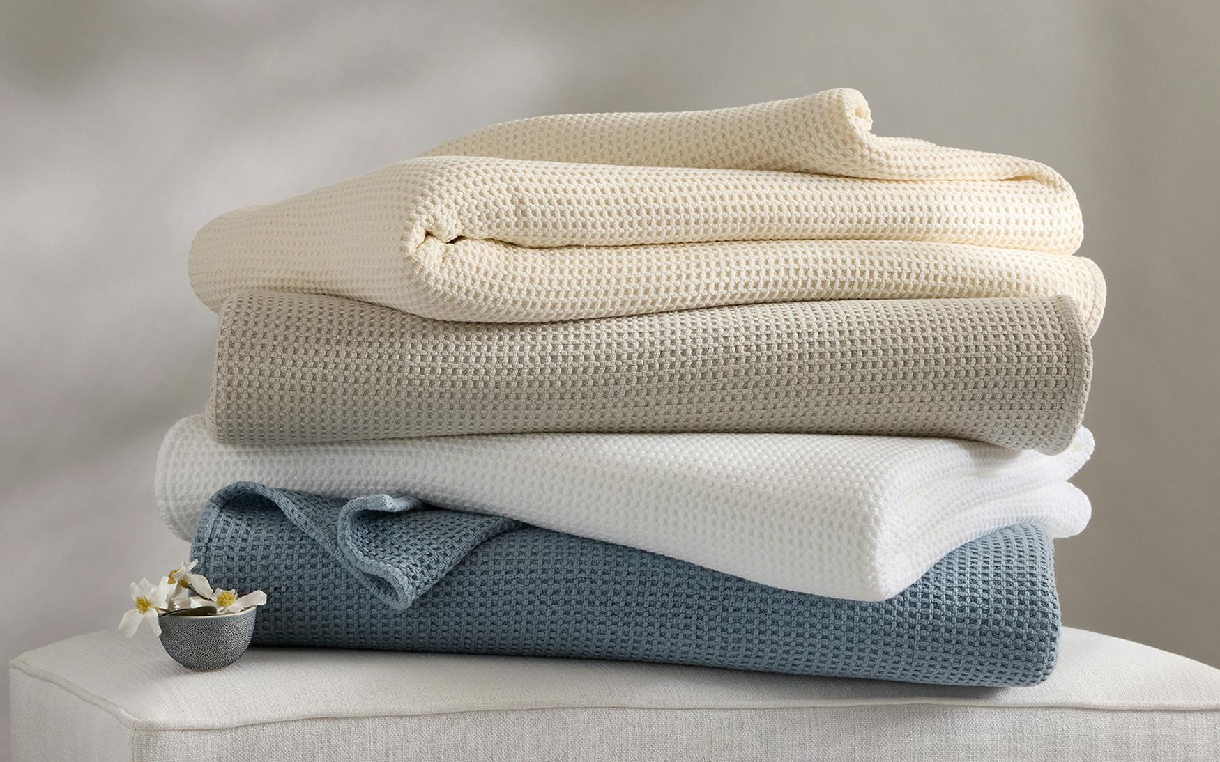 Chatham Blanket, Ivory - Image 2