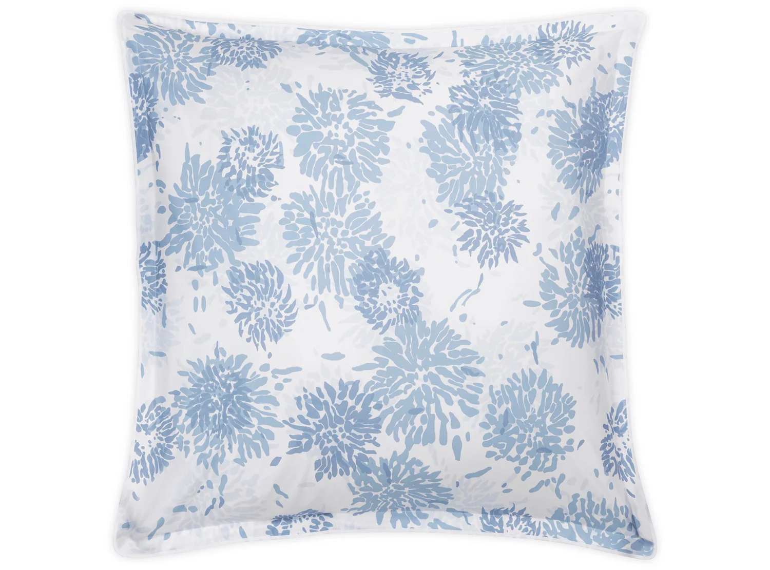 Tillett x Matouk Chrysanthemum Bedding Collection, Blue - Image 6