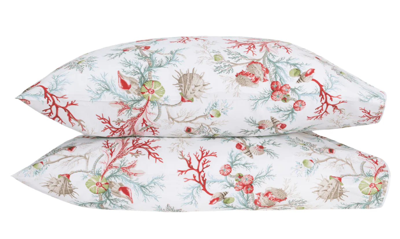 Del Tesoro Bedding Collection, Coral - Image 4