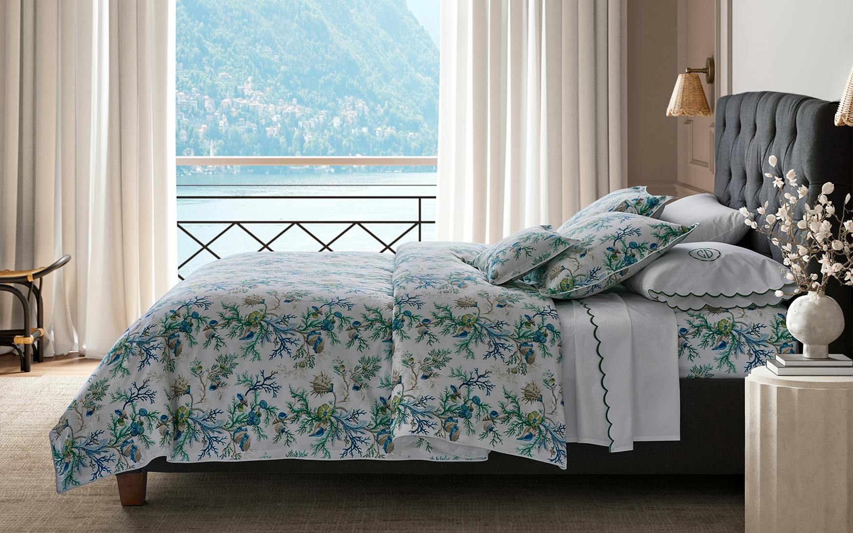 Del Tesoro Bedding Collection, Sea - Image 6