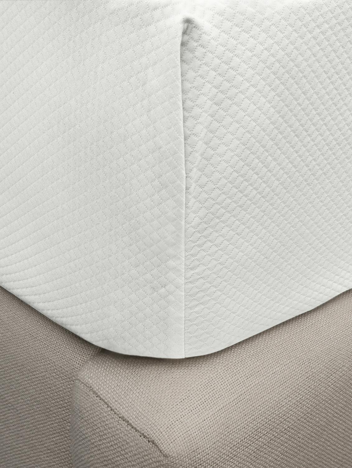 Diamond Pique Bedding Collection, White - Image 4