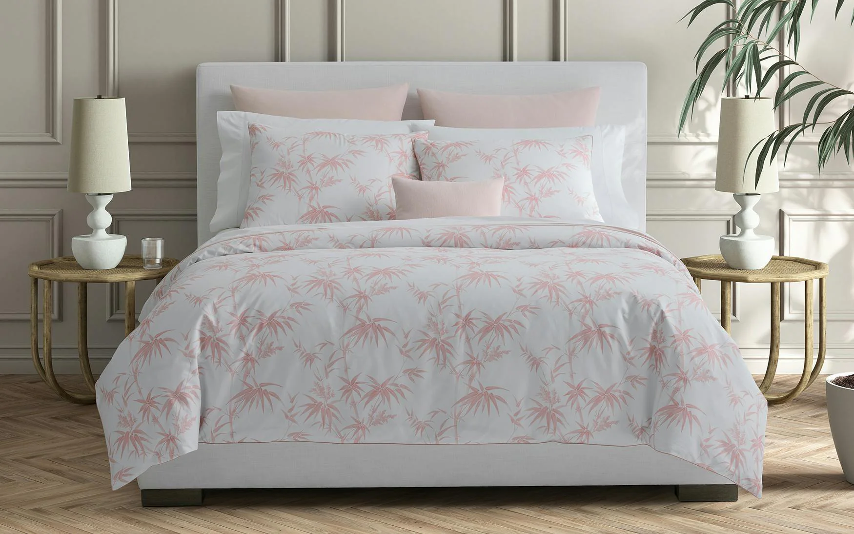 Dominique Bedding Collection, Blush - Image 8