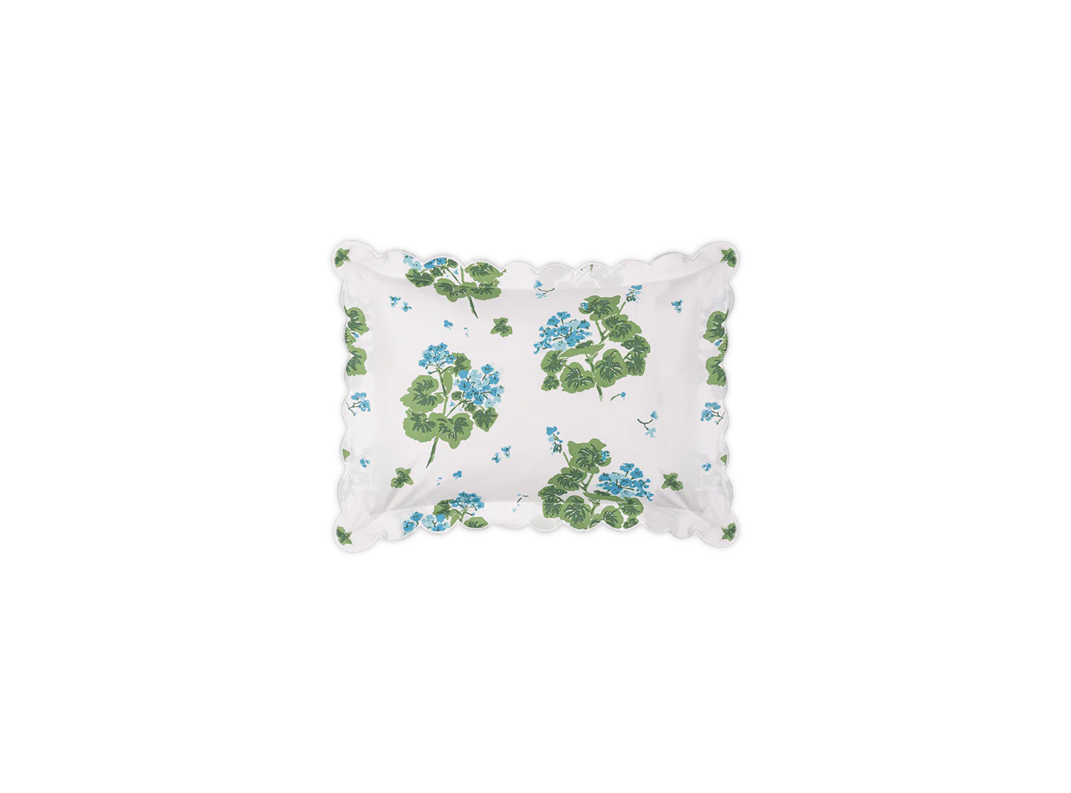 Tillett x Matouk Geranium Bedding Collection, Blue - Image 6