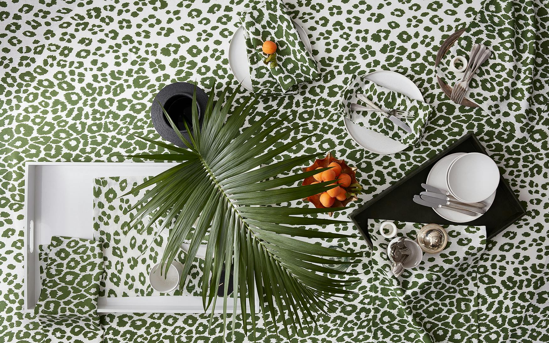Iconic Leopard Green Tabletop Collection - Image 4