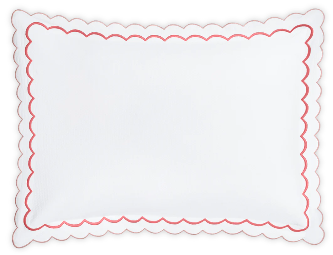 India Pique Bedding Collection, Blush - Image 2