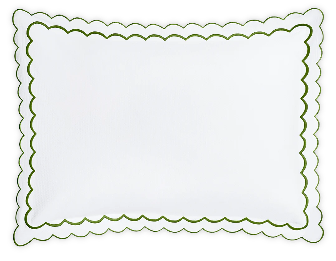 India Pique Bedding Collection, Grass - Image 2