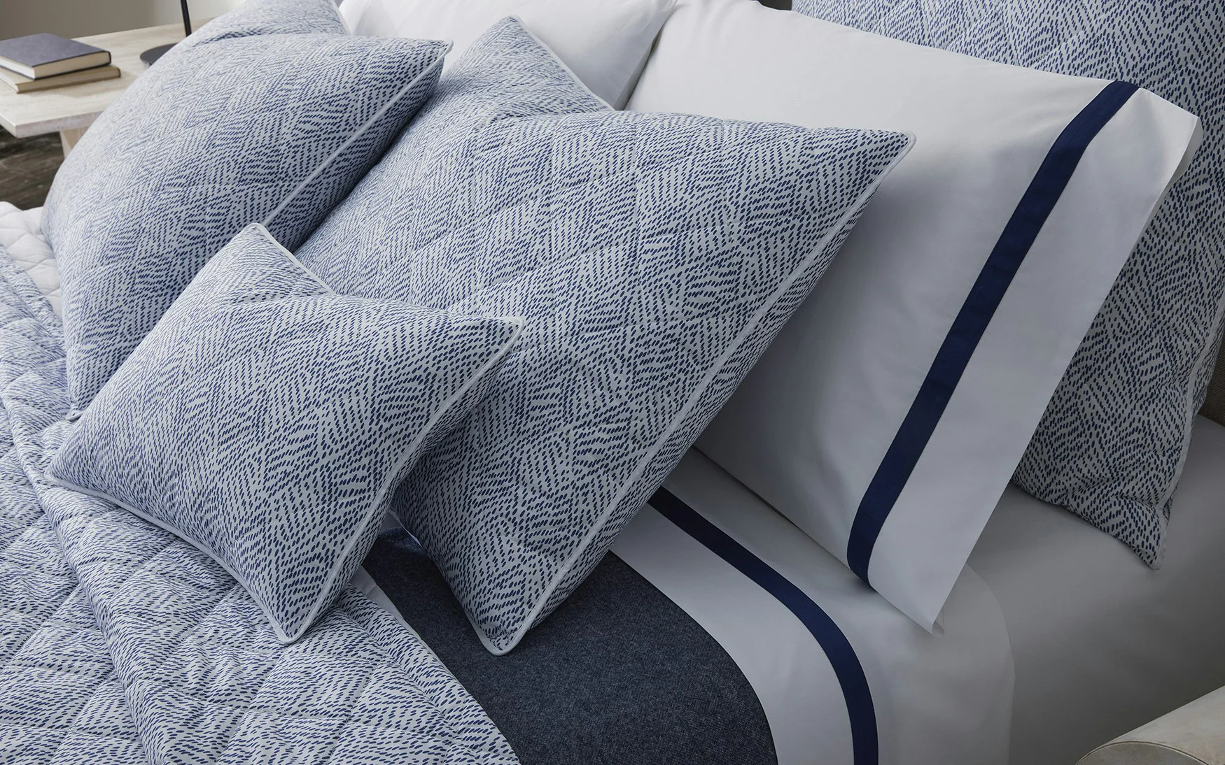 Lowell Bedding Collection, Navy - Image 5