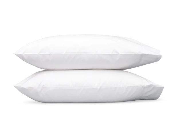 Luca Hemstitch Bedding Collection, White - Image 3