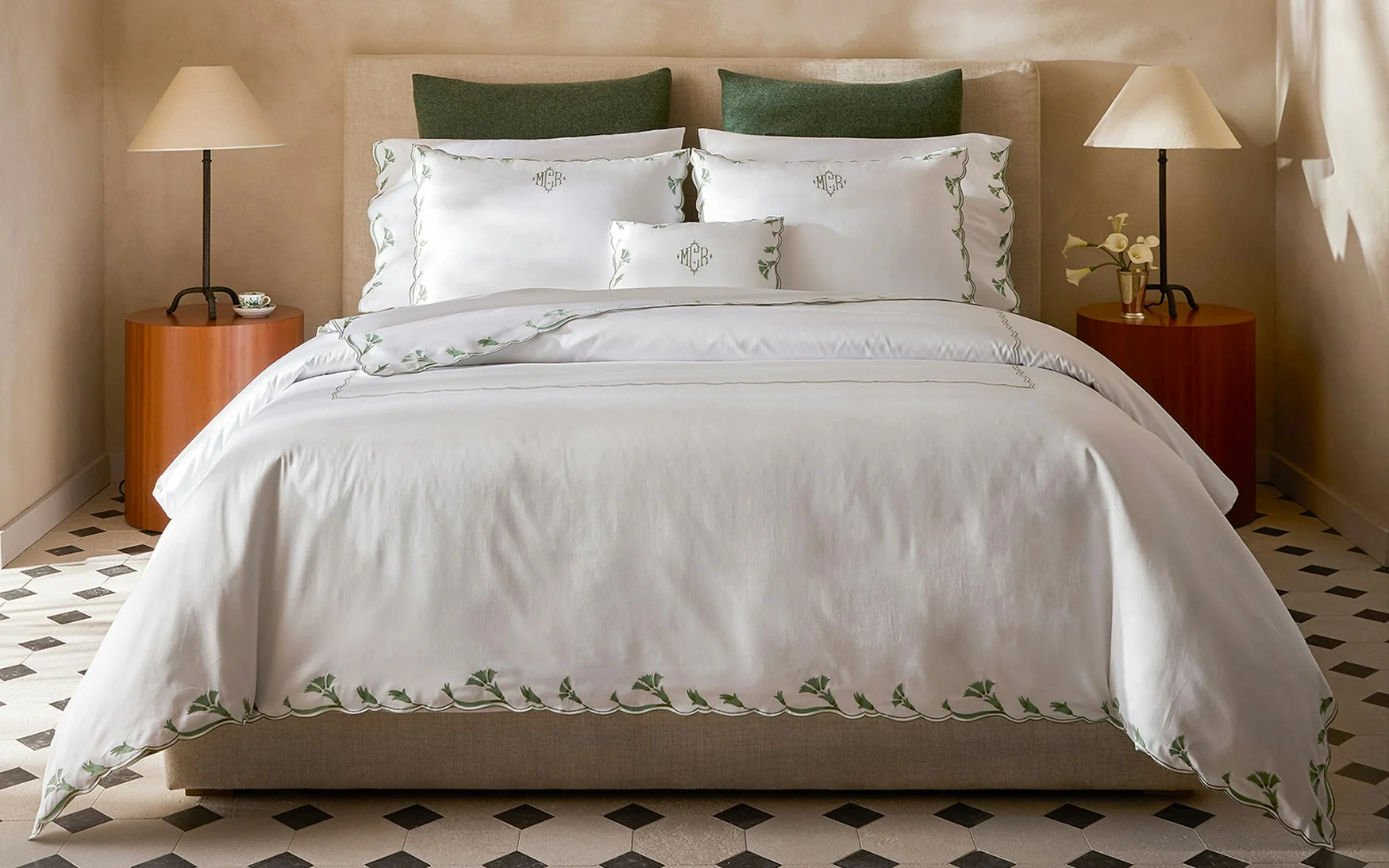 Marcella Bedding Collection, Clover - Image 8