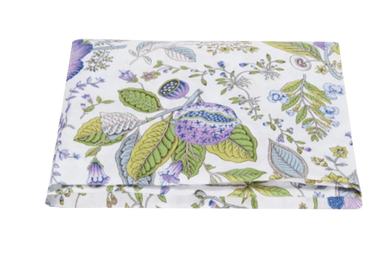 Pomegranate Roman Linen Bedding Collection, Lilac - Image 2