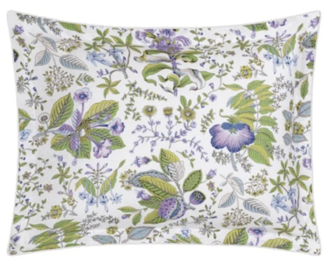 Pomegranate Roman Linen Bedding Collection, Lilac - Image 5