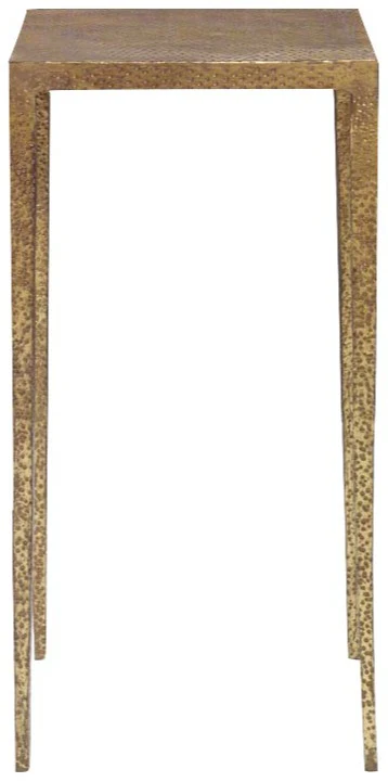 Hawes Side Table, Hammered Gold - Image 2
