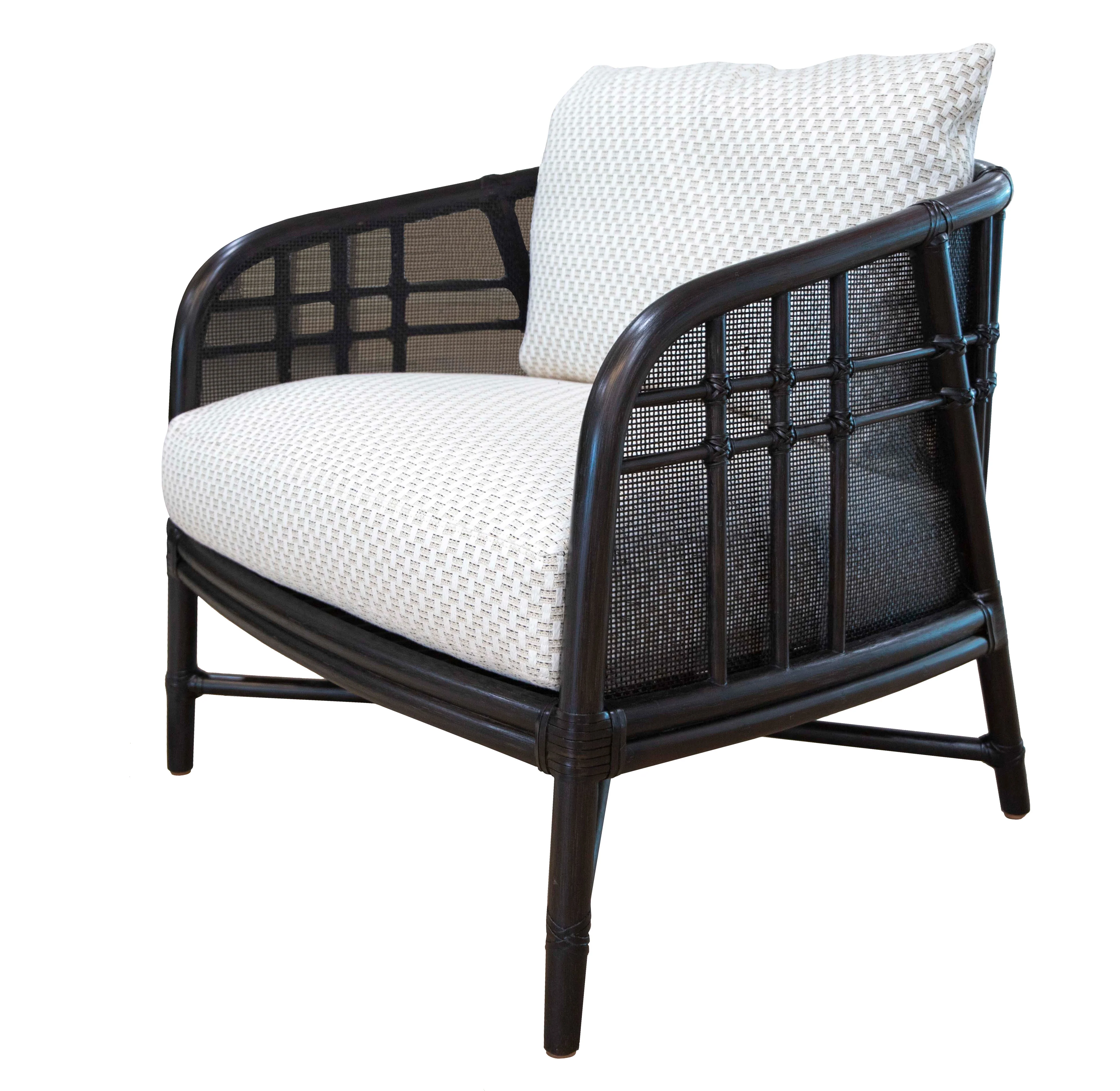 Plaid Lounge Chair