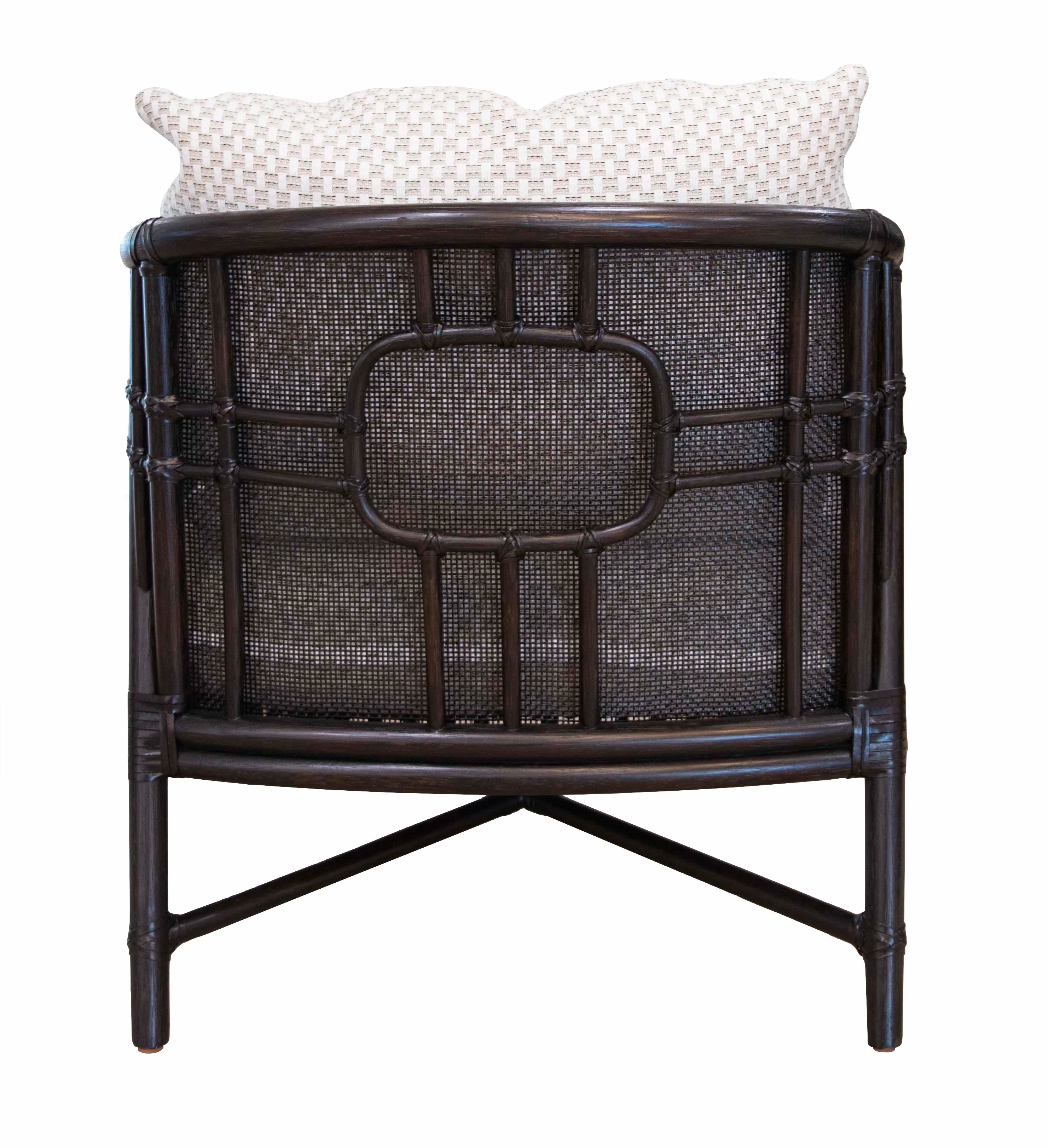 Plaid Lounge Chair - Image 3