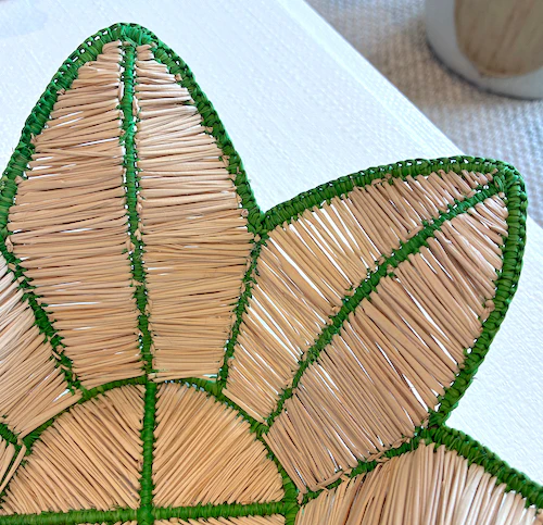 Green Petals Basket - Image 2