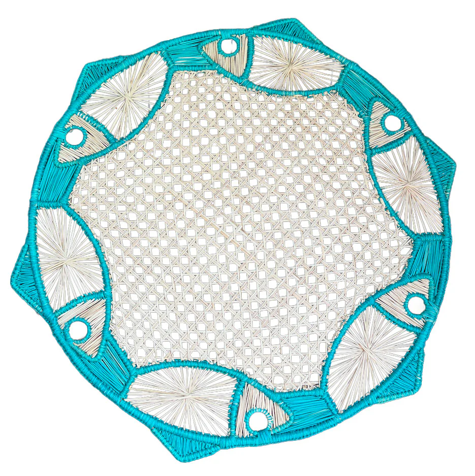 Blue Fish Meeting Placemat