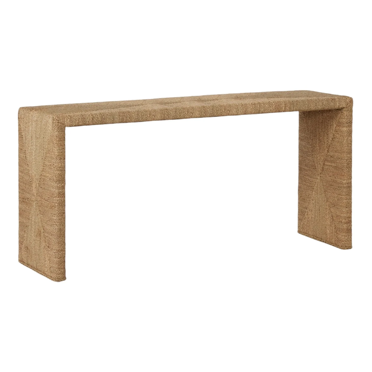 Maggie Console in Twisted Brown Seagrass - Image 2