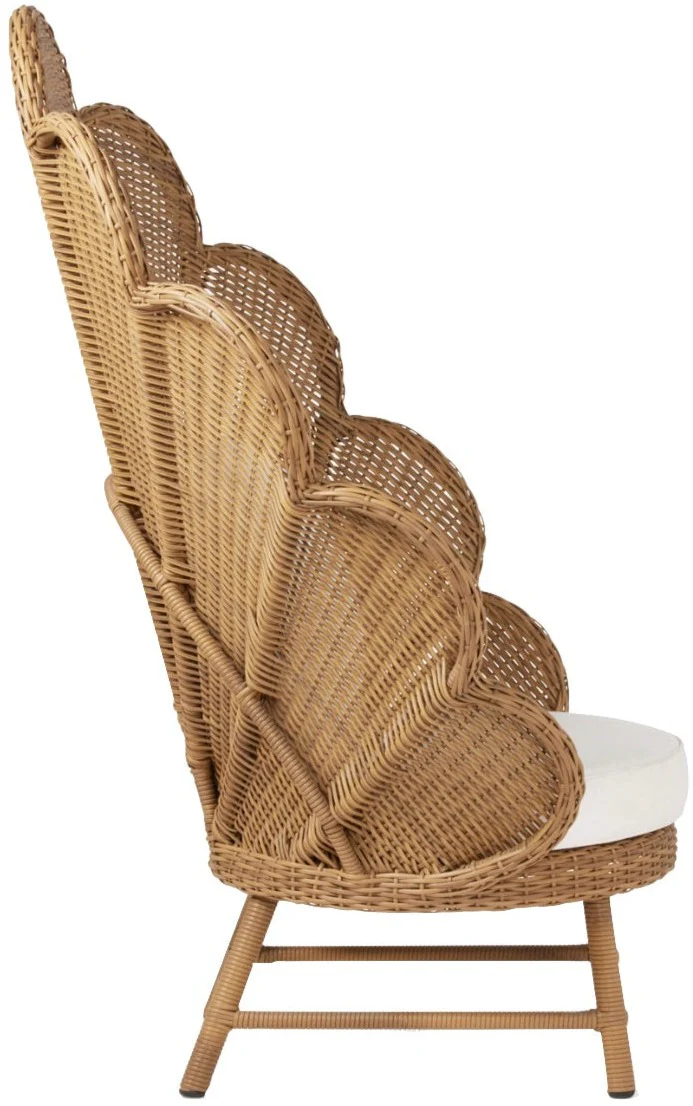 Nima Lounge Chair, Alsek White - Image 4