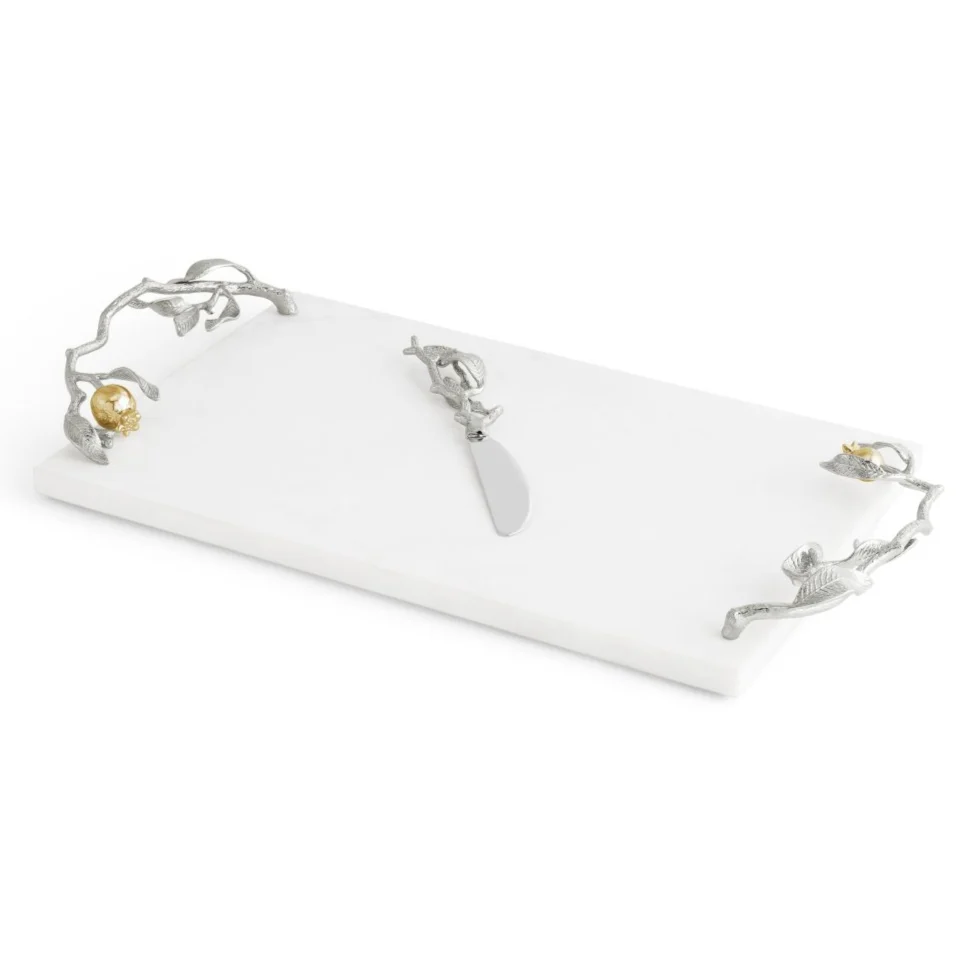Pomegranate Silver & Gold Serveware Collection - Image 4